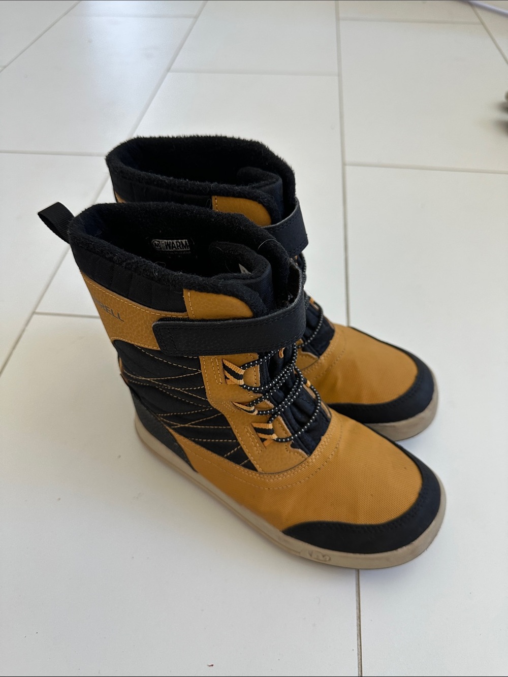Merrell Boy's Snow Storm 3.0 Waterproof Sneaker Boots Youth Size 2 - Picture 2 of 6